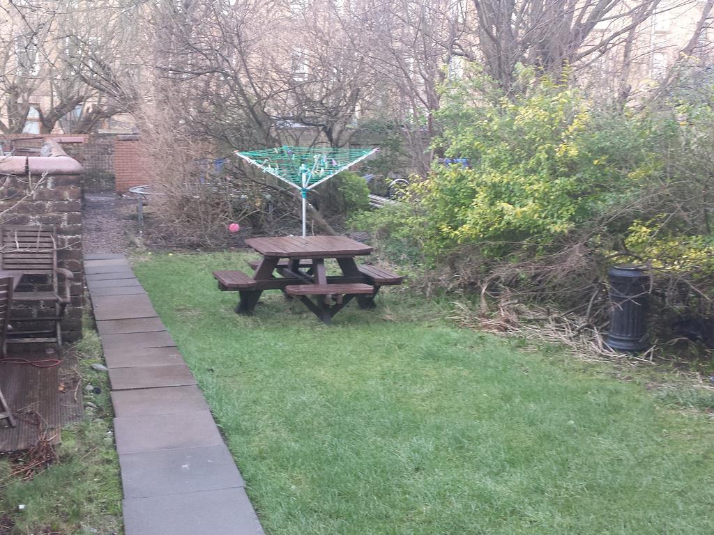 Glasgow Hampden Garden Flat Extérieur photo
